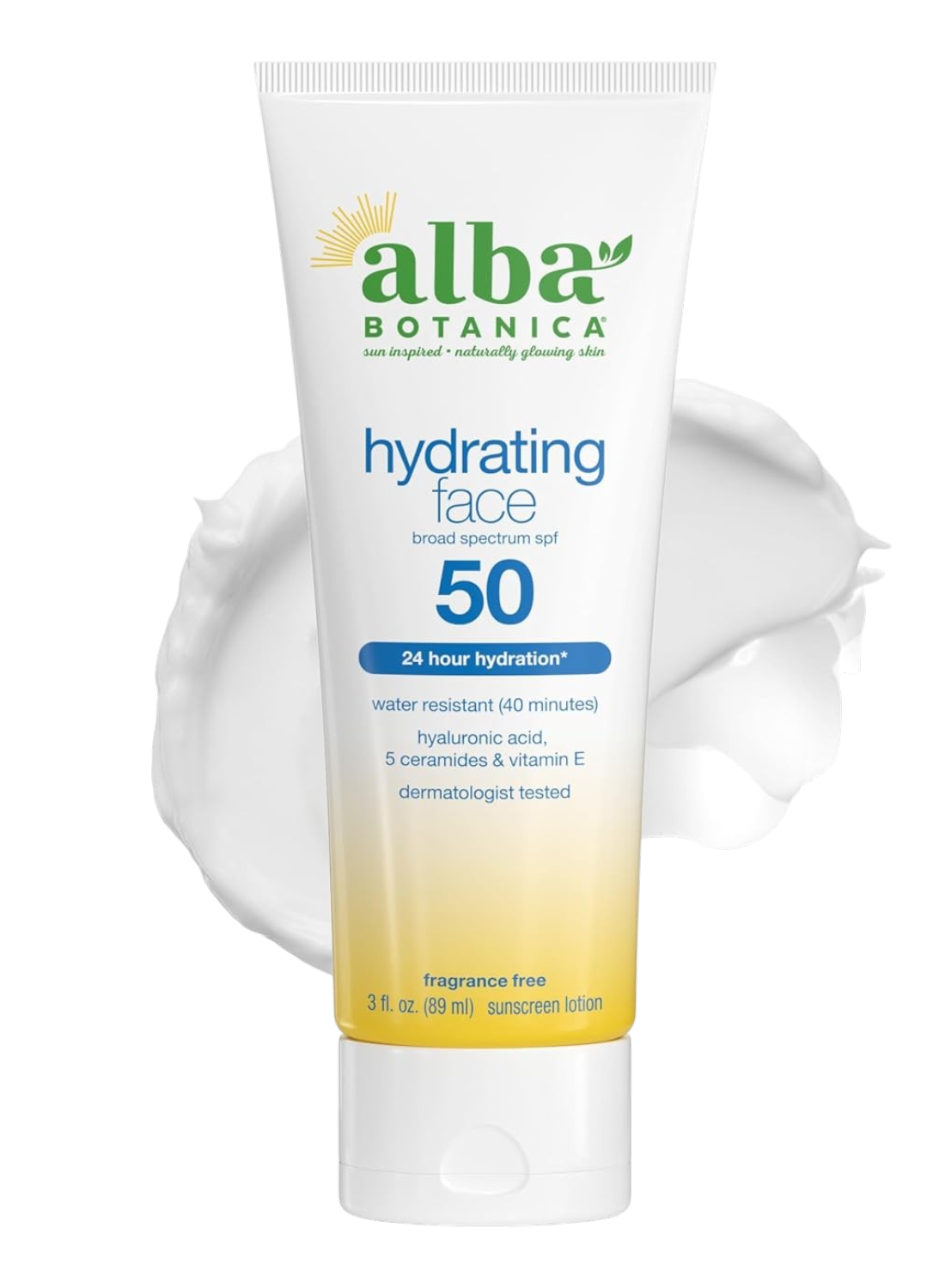 Loción  para Rostro Hidratante de Protección Solar SPF 50 de amplio Espectro